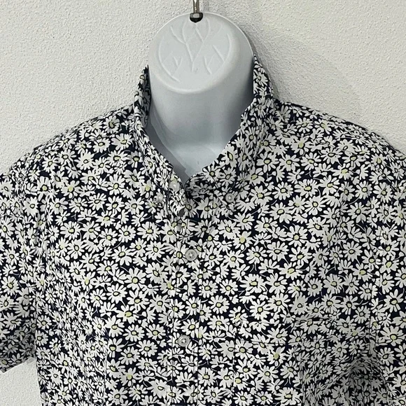 J Crew Flex Washed Slim Button Down Size M - Picture 3 of 4